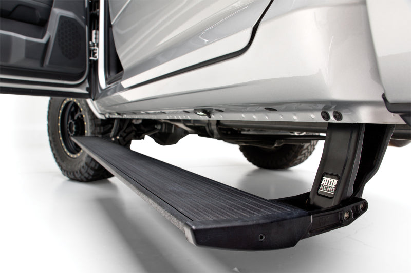 AMP Research PowerStep Plug N Play Running Boards for Chevrolet Colorado & GMC Canyon (2015-2022) in Black