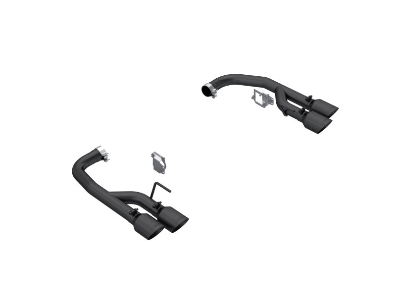 MBRP 2024 Ford Mustang GT 5.0L Dual Rear Axle Exhaust System with Black Tips