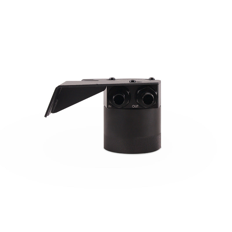 Mishimoto 11-16 Ford 6.7L Powerstroke Baffled Oil Catch Can Kit with High-Flow Ventilation and Steel Mounting Bracket