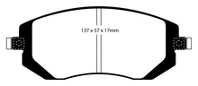 Load image into Gallery viewer, EBC Bluestuff NDX Full Race Brake Pads for Subaru Legacy and Impreza 2005-2007