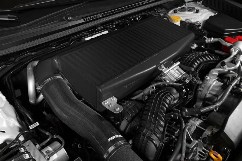 Perrin Performance Turbo Top Mount Intercooler for Subaru WRX, Ascent, Outback & Legacy (2019-2025) - Black