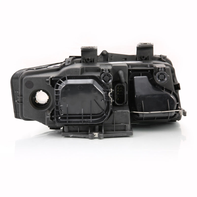 ANZO 2002-2005 Audi A4 Projector Headlight Set Black G2 Halogen - Pair