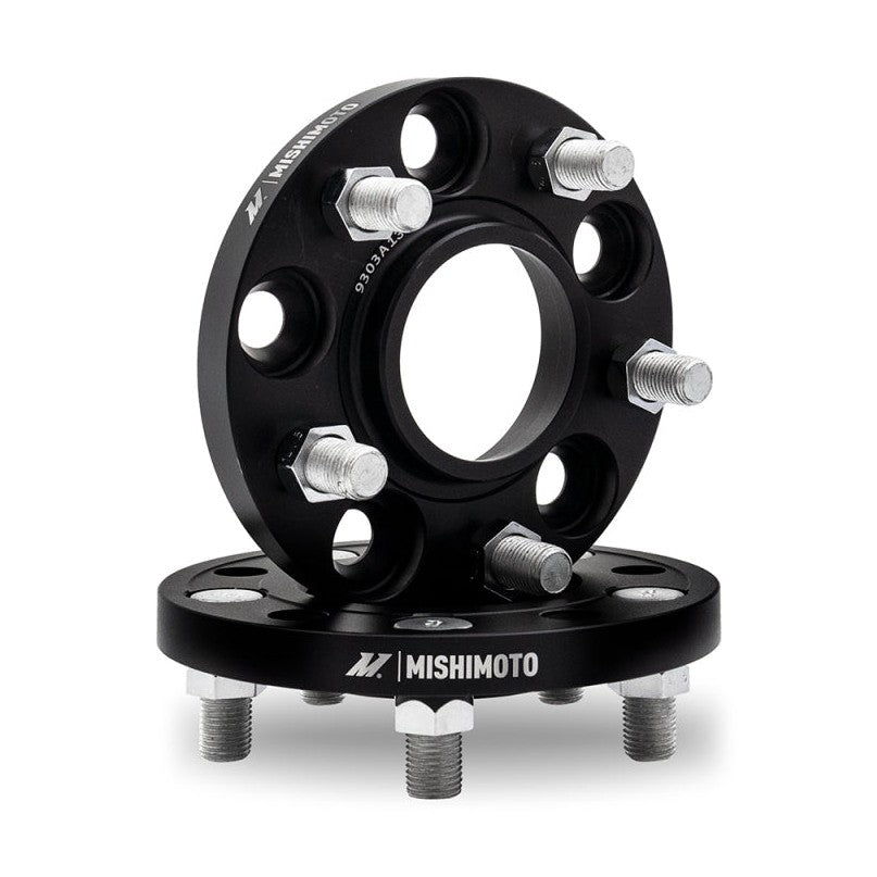 Mishimoto 5x114.3 20mm Wheel Spacers for Honda and Acura Vehicles - Black