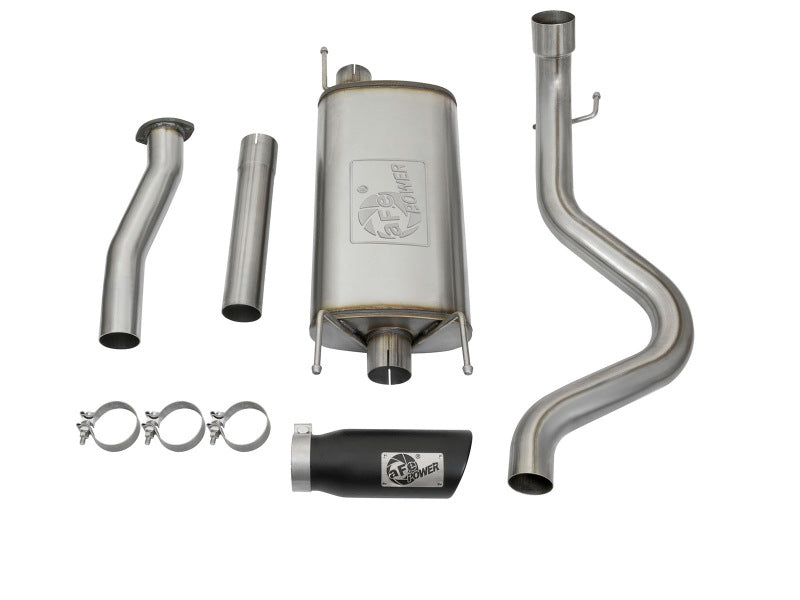 aFe MACH Force-Xp Cat-Back Exhaust System with Black Tip for Toyota Tacoma V6-3.5L (2016-2023)