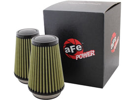 aFe MagnumFLOW Pro-GUARD 7 Intake Air Filters for Ford F-150 2011-2013 - High-Flow Reusable Conical Filter Pair