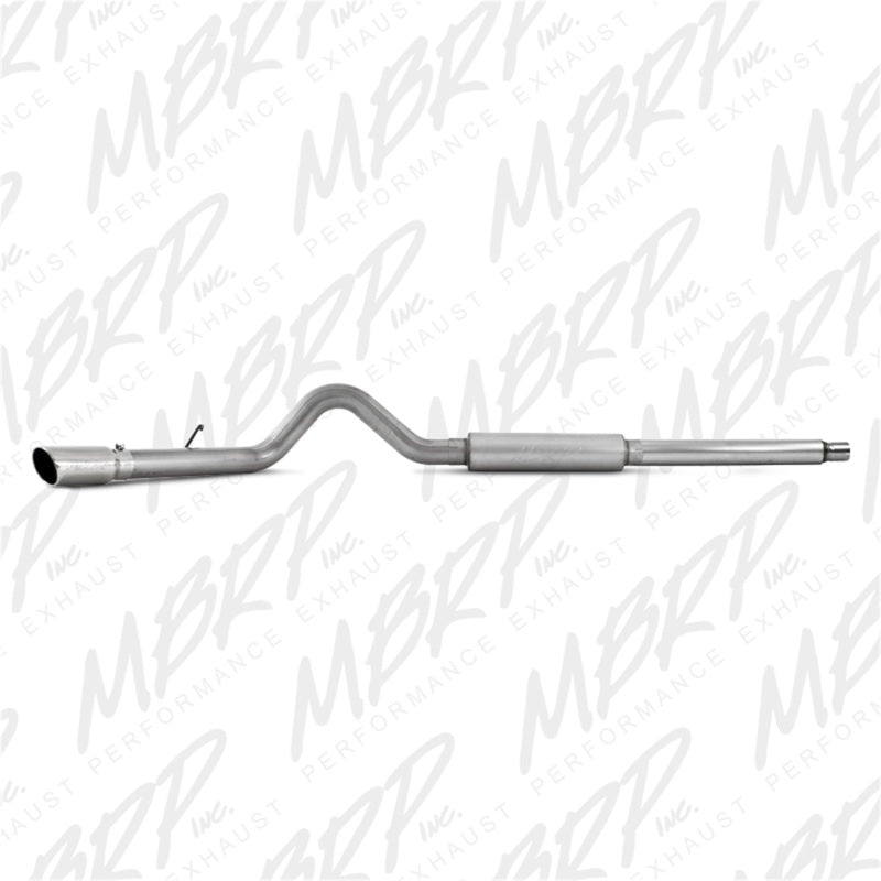 MBRP Armor Lite Series Cat Back Exhaust System for Ford F-250/350 (1999-2004) V-10, 4-Inch Single Side Exit