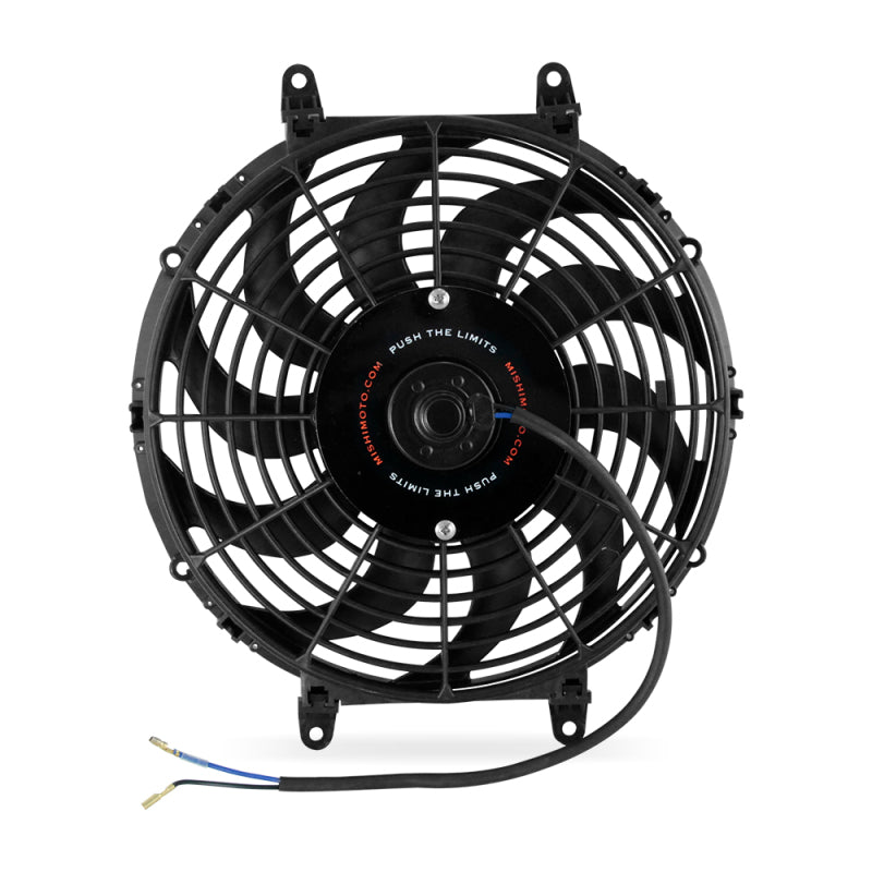 Mishimoto 12-Inch Curved Blade Electric Fan – High-Flow Cooling Solution for Automotive Applications