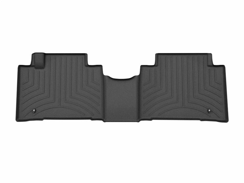 WeatherTech FloorLiner DigitalFit Rear Floor Mat for 2026 Hyundai Palisade Hybrid, Black - Part Number WET4419662