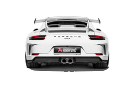 Akrapovic Slip-On Race Line Exhaust System for 2018 Porsche 911 GT3 (991.2) with Titanium Tail Pipe Set