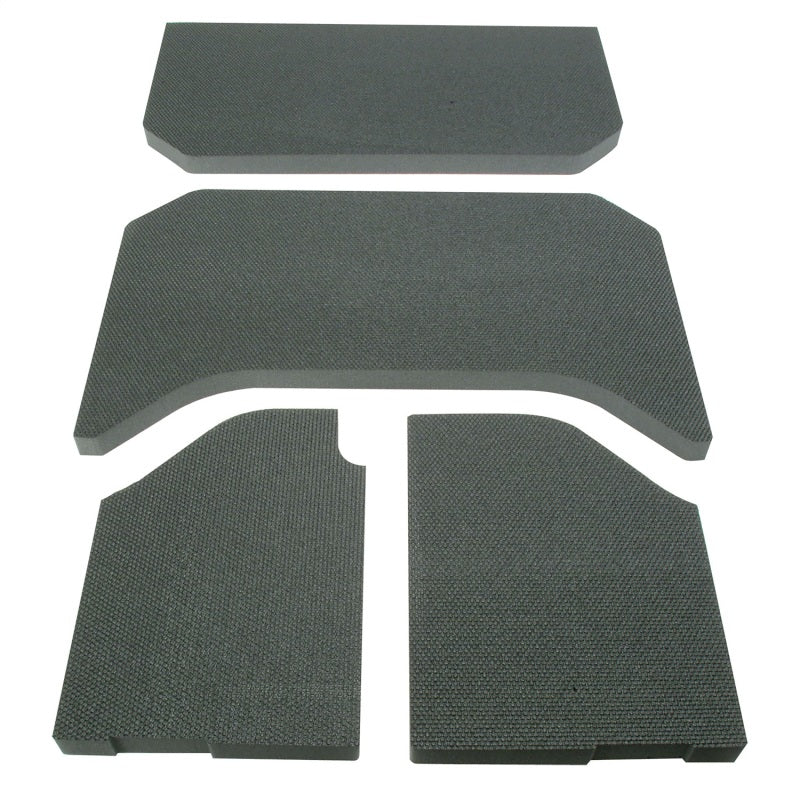 DEI 07-10 Jeep Wrangler JK 4-Door Boom Mat Sound Deadening Headliner - Black