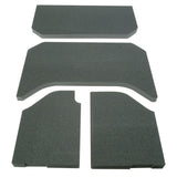 DEI 07-10 Jeep Wrangler JK 4-Door Boom Mat Sound Deadening Headliner - Black
