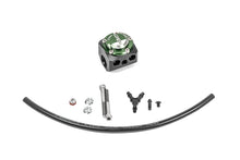 Load image into Gallery viewer, Radium Engineering FPD-R Inline Fuel Pulse Damper with 8AN ORB Ports and 1/8NPT Pressure Gauge Port