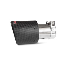 Load image into Gallery viewer, MBRP Universal Carbon Fiber Exhaust Tip 4 Inch OD with 3 Inch Inlet - Dual Wall Angled Design