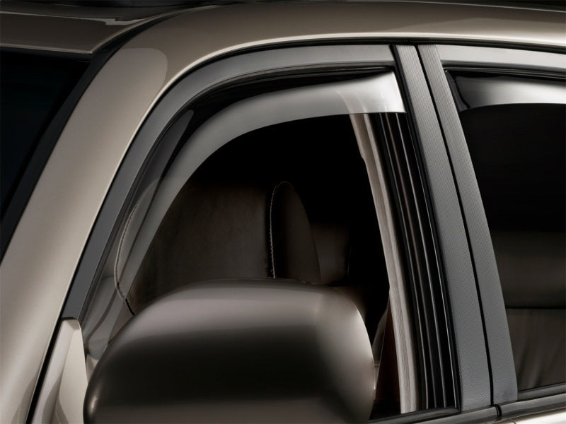 WeatherTech 03-09 Toyota 4Runner Front and Rear Side Window Deflectors - Dark Smoke