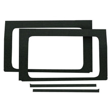 Load image into Gallery viewer, DEI Jeep Wrangler JL 4-Door Boom Mat Rear Side Window Trim Kit - Black