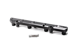 Radium Engineering VW/Audi EA888 Fuel Rail with 8AN ORB Ports – Billet Aluminum Fuel Line for OEM Port Injection Systems