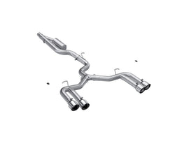 MBRP Armor Pro Series 22-24 Audi S3 2.0L Cat-Back Exhaust System with Quad Split Rear Exit and T304 Stainless Steel