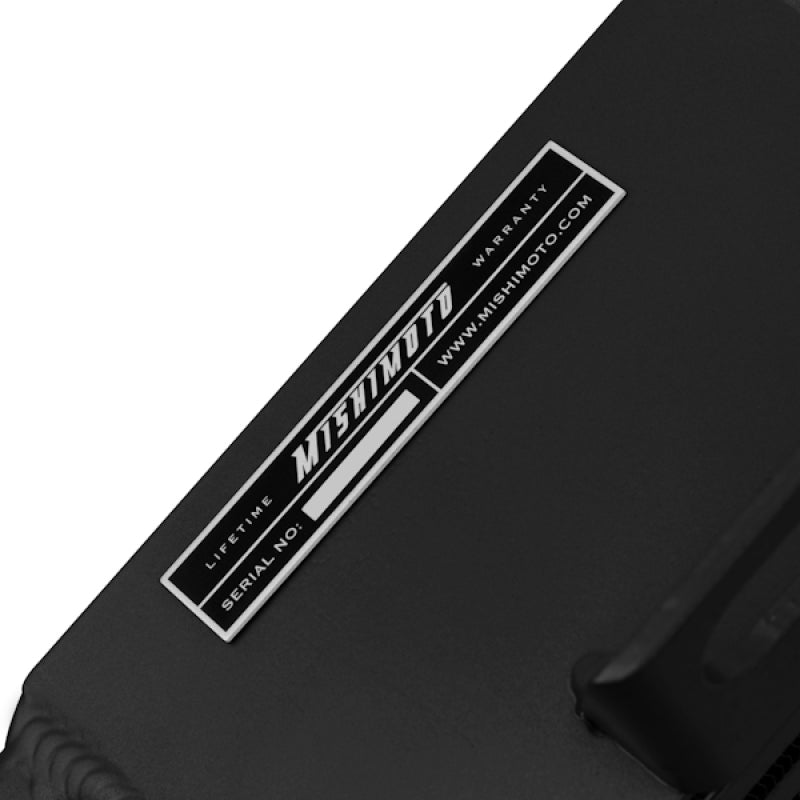 Mishimoto Subaru WRX/STI Top-Mount Intercooler Kit - Black Powder Coated with Black Hoses