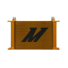 Load image into Gallery viewer, Mishimoto Universal 25-Row Oil Cooler - Gold for Ford Mustang (2018-2021)