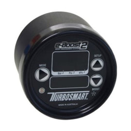 Turbosmart eBoost2 HP 60psi Boost Controller with 60mm Black Gauge and 4-Port Solenoid