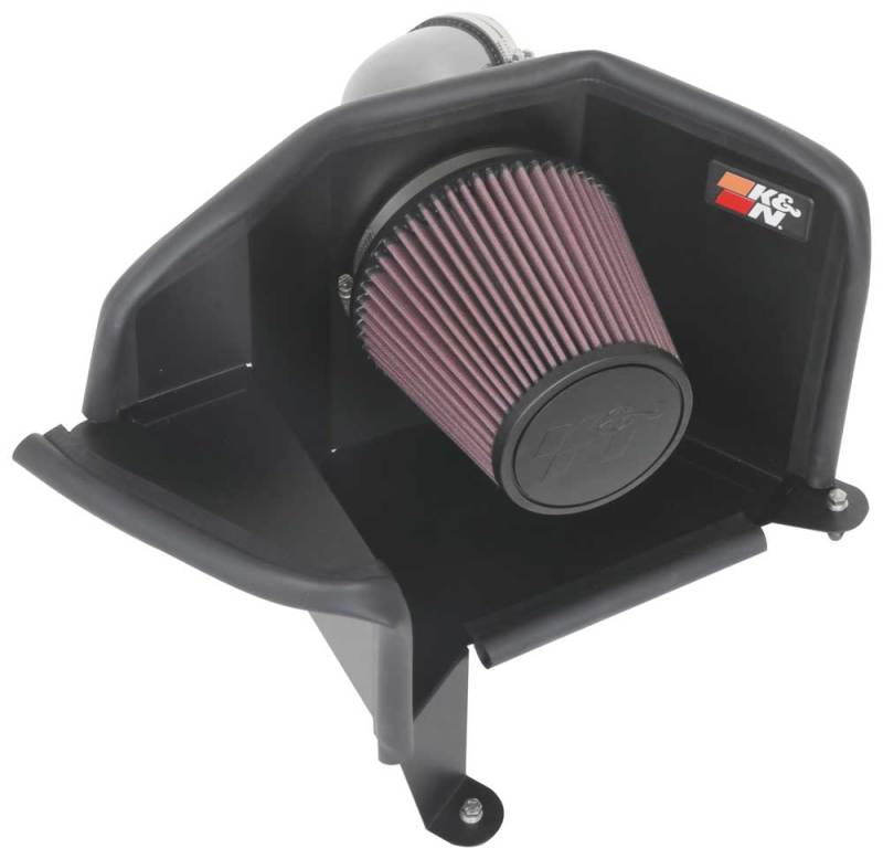 K&N Engineering Part No. knn77-2615KC Performance Cold Air Intake System for Ford Bronco Sport (2021-2023) - Boost Horsepower and Torque