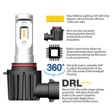 Load image into Gallery viewer, ORACLE Lighting V-Series H4 LED Headlight Bulb Conversion Kit - 6000K White Light