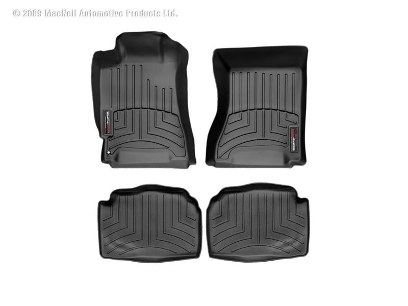 WeatherTech DigitalFit FloorLiners for Subaru Forester 2003-2005, Front and Rear, Black