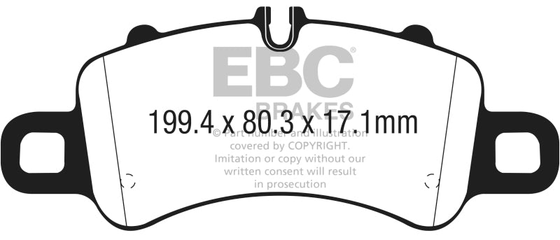 EBC Bluestuff NDX Full Race Brake Pads for Porsche 911 and Cayman Models