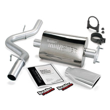 Load image into Gallery viewer, Banks Power 91-95 Jeep 4.0L Wrangler Monster Exhaust System with Polished Stainless Tailpipe and Turn-Down Tip