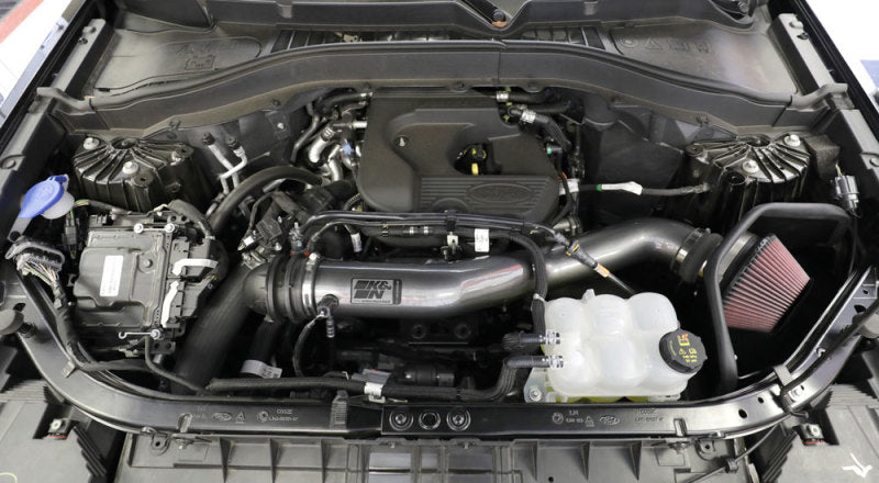 K&N Engineering High Flow Performance Intake Kit for 2020-2022 Ford Explorer 2.3L L4 F/I * Part Number KN77-2594KC