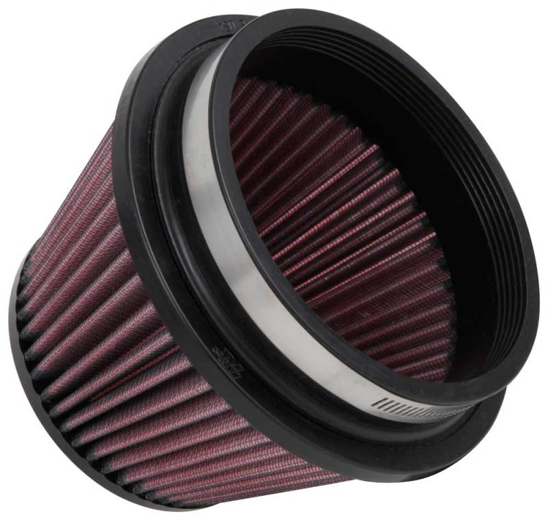 K&N Engineering Universal Rubber Air Filter * 5 Inch Flange, Fits Various Vehicles and Equipment