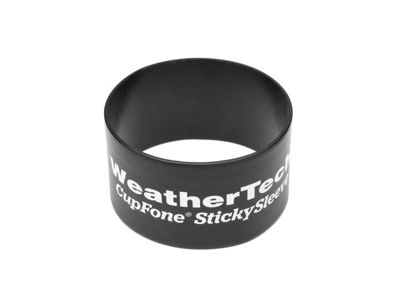WeatherTech CupFone StickySleeve Phone Holder Accessory, Black – Part wet8ACF46SS