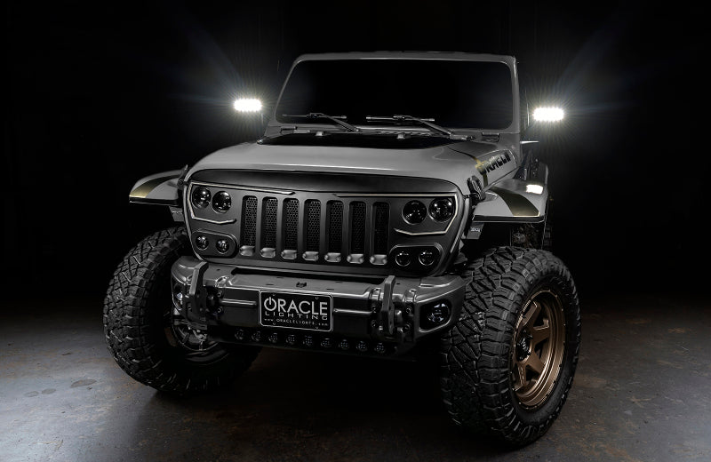 Oracle Lighting LED Off-Road Side Mirrors for Jeep Wrangler JL / Gladiator JT - Part #ORL5855-001
