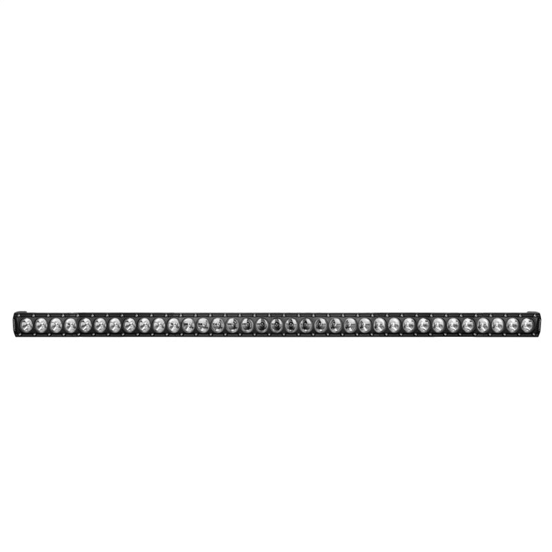 Rigid Industries Revolve 50-inch LED Light Bar with Amber Trim Ring for Automotive Use