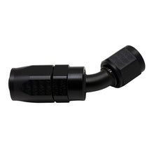 Load image into Gallery viewer, DeatschWerks 6AN Female Swivel 45-Degree Hose End CPE in Anodized Matte Black