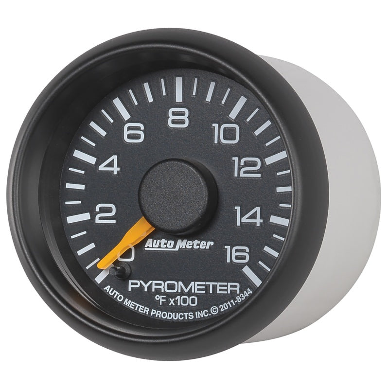 AutoMeter Factory Match GM 2-1/16 inch 1600 Degree Electric Pyrometer (EGT) Gauge