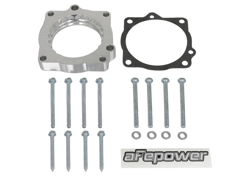 aFe Silver Bullet Throttle Body Spacer Kit for Dodge Challenger SRT-8 2008-2012, V8-5.7L/6.4L HEMI