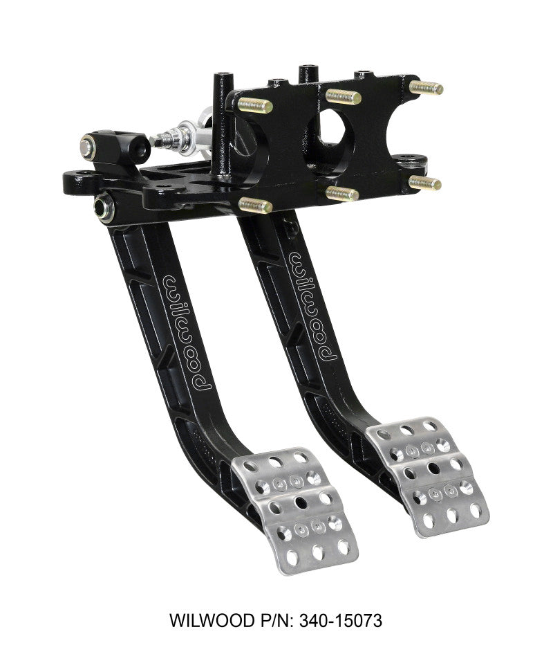 Wilwood Adjustable Tru-Bar Dual Pedal System with Reverse Swing Mount and 5:1 Ratio - Part #wil340-15073