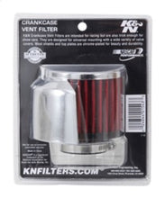 Load image into Gallery viewer, K&amp;N Engineering 62-1513 Crankcase Vent Filter with Chrome Top and Rubber Base