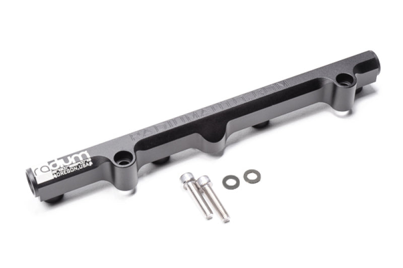 Radium Engineering Honda K-Series Fuel Rail Part #rad20-0230-02 – CNC Machined Fuel Rail for OEM and Aftermarket Honda K-Series Intake Manifolds