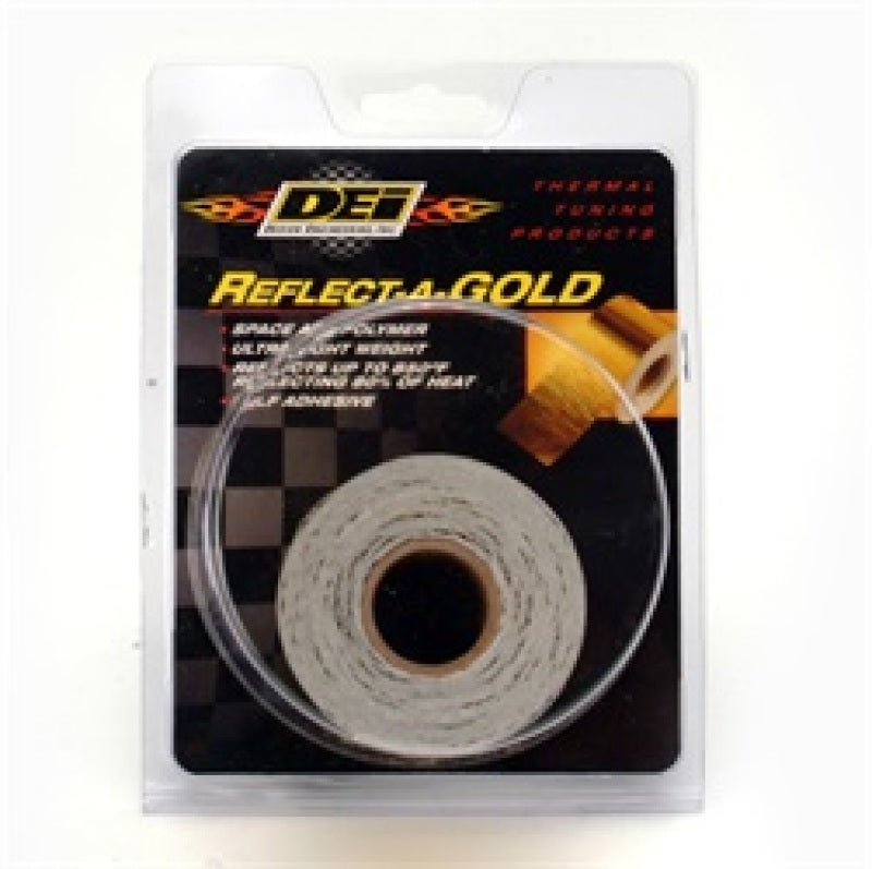DEI Reflect-A-GOLD 2-inch x 30 ft Heat Barrier Tape for Automotive Heat Protection