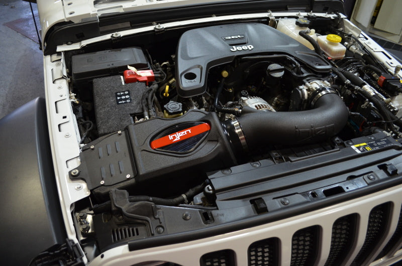Injen Evolution Air Intake System for 2018-2025 Jeep Wrangler JL & Gladiator JT with 3.6L V6