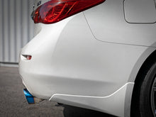 Load image into Gallery viewer, aFe Takeda 2.5 Inch 304 Stainless Steel Cat-Back Exhaust System with Blue Flame Tips for Infiniti Q50 (2016-2019)