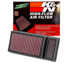 Load image into Gallery viewer, K&amp;N Replacement Panel Air Filter for 2011-2015 Ford F-250/F-350/F-450/F-550 Super Duty 6.7L V8 Diesel by K&amp;N Engineering Part # knn33-5010