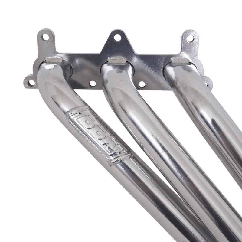 BBK 10-11 Camaro V6 Long Tube Exhaust Headers with Catalytic Converters – 1 5/8 inch Silver Ceramic Finish