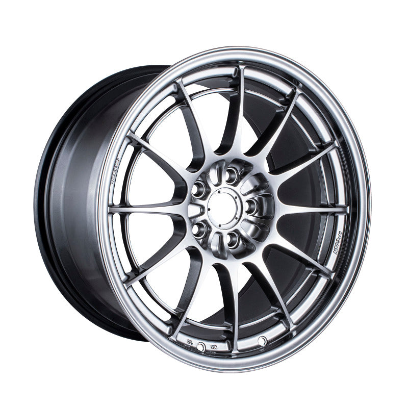 Enkei NT03+M 18x9.5 Inch Hyper Silver Wheel with 5x108 Bolt Pattern and 40mm Offset