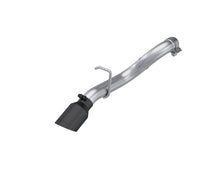 Load image into Gallery viewer, MBRP Armor Plus Series 2.5 Inch T409 Stainless Steel Axle-Back Exhaust System with Black Tip for 2018-2019 Jeep Wrangler
