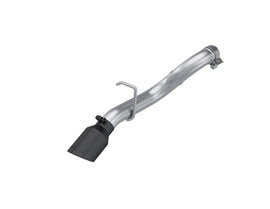 MBRP Armor Plus Series 2.5 Inch T409 Stainless Steel Axle-Back Exhaust System with Black Tip for 2018-2019 Jeep Wrangler