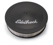 Load image into Gallery viewer, Edelbrock Part #1223 Triple Chrome Round Air Cleaner for 5-1/8" Carburetors