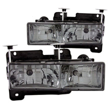 Load image into Gallery viewer, ANZO 1988-1998 Chevrolet C1500 Smoke Lens Crystal Headlight Set